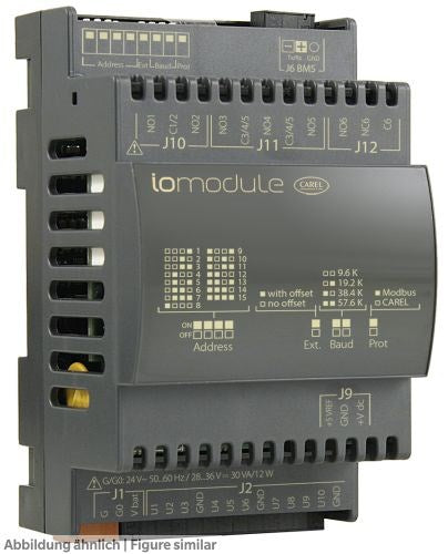 Carel I/O-Modul 4T 4DI 2AI 6DO 24 V ac/dc