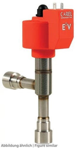 Elektron. Expansionsventil E2V09ZCBC0 10/12 mm, Edelstahl, ohne Spule