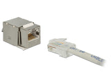Delock Keystone Modul RJ45 Secure Cat.6 > LSA