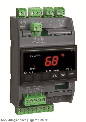 Überhitzungsregler XEV20D -11100 iPRO 24V, 2 bi- od. unipolare Stepper Ventile