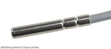 PTC-Fühler Fast S6.SH 6m, IP67, -50/+150 Silikon, mit Metallkappe 6x40mm