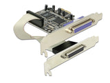 Delock PCI Express x1 Karte zu 2 x Parallel
