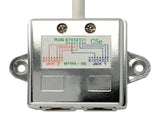 Delock RJ45 Port Doppler 1 x RJ45 Stecker zu 2 x RJ45 Buchse (2 x Ethernet)