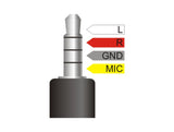 Delock Kabel Audio Splitter Klinkenstecker 3,5 mm 4 Pin > 2 x Klinkenbuchse 3,5 mm 4 Pin 25 cm