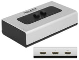 Delock Umschalter 4K HDMI 2 Port manuell bidirektional