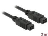 Delock Kabel FireWire 9 Pin Stecker > 9 Pin Stecker 3 m