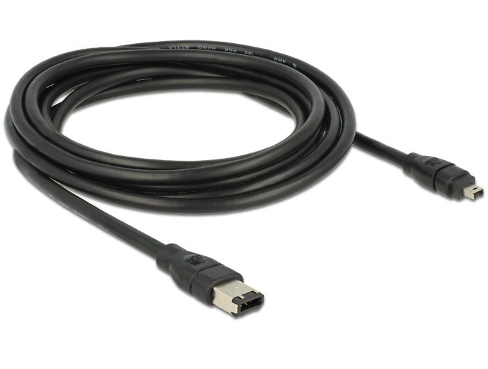 Delock Kabel FireWire 6 Pin Stecker > 4 Pin Stecker 3 m