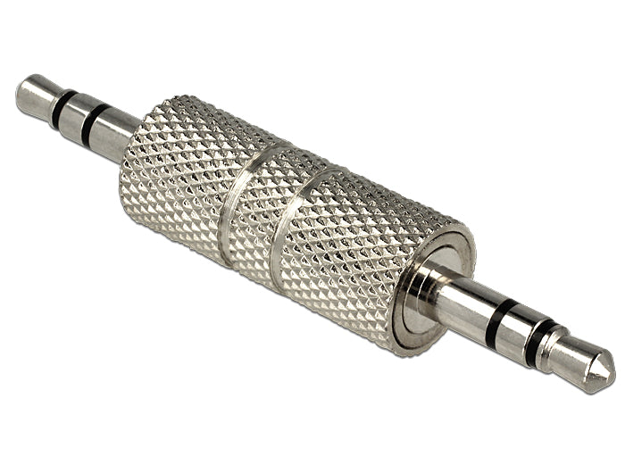 Delock Adapter Audio Klinke 3,5 mm Stecker > 3,5 mm 3 Pin Stecker
