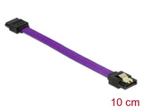 Delock SATA 6 Gb/s Kabel 10 cm violett