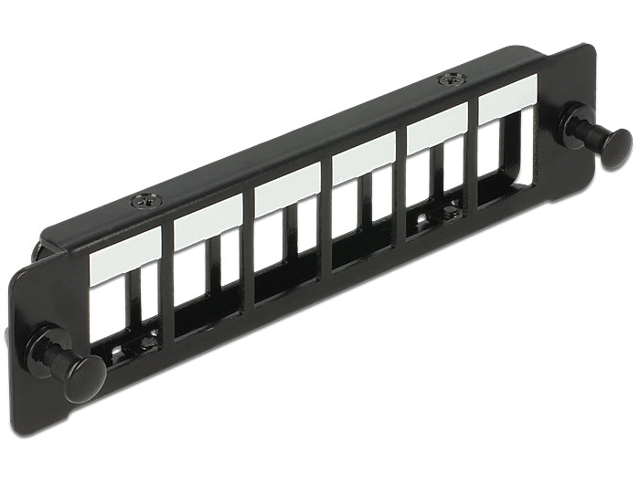 Delock Keystone Halterung 6 Port Panel