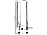 Delock LTE Antenne SMA Stecker 0 - 4 dBi omnidirektional drehbar mit Kippgelenk schwarz