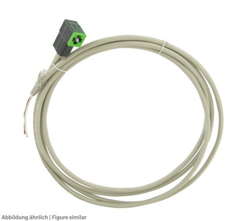 2,5m Kabel geschirmt mit Steckkopf Typ C, PG7, IP65,DIN 43650/EN 175301-803