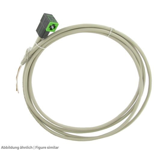 5m Kabel geschirmt mit Steckkopf Typ C, PG7, IP65,DIN 43650/EN 175301-803