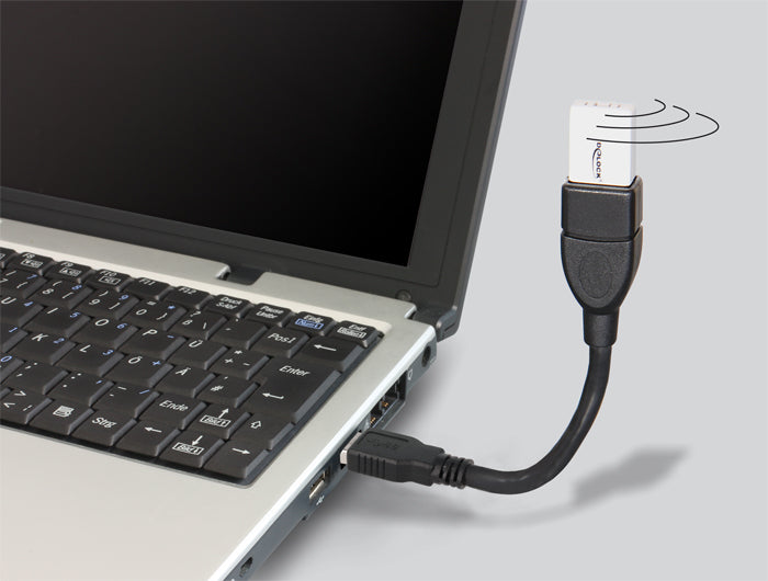 Delock Kabel USB 5 Gbps Typ-A Stecker zu USB 5 Gbps Typ-A Buchse ShapeCable 0,15 m