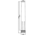 Delock LTE Antenne N Stecker 2,5 dBi omnidirektional starr weiß outdoor Delock
