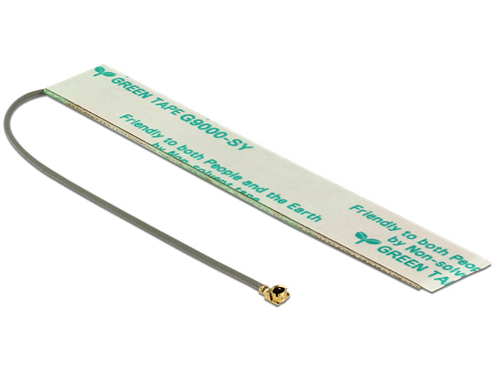 Delock LTE Antenne I-PEX Inc., MHF® I Stecker 2 - 3 dBi 1.13 10 cm PCB intern Klebemontage
