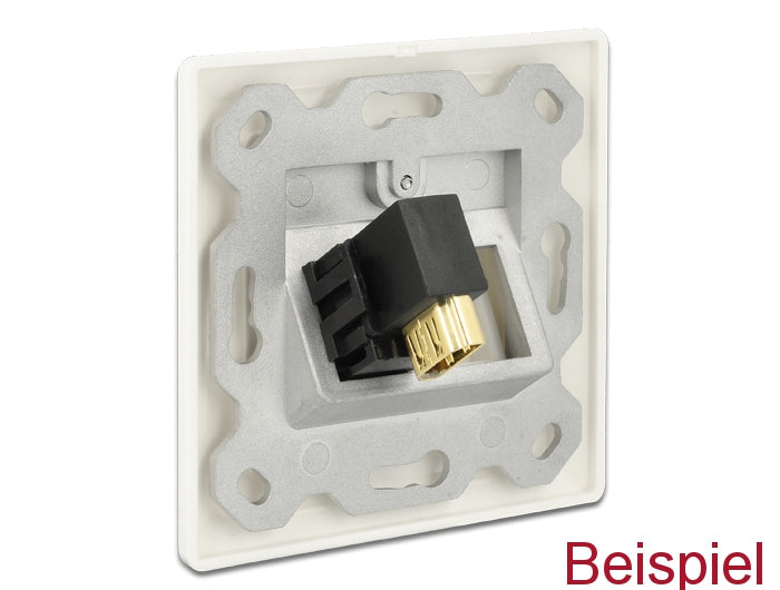 Delock Keystone Modul HDMI Buchse > HDMI Buchse 90° gewinkelt schwarz