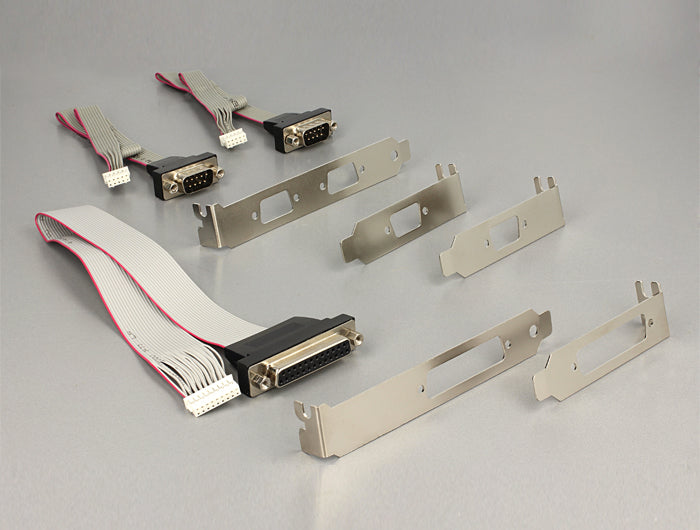 Delock Modul MiniPCIe I/O PCIe full size 2 x Seriell RS-232 + 1 x Parallel