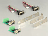 Delock Modul MiniPCIe I/O PCIe full size 2 x Seriell RS-422 / 485 mit 600 W Überspannungsschutz