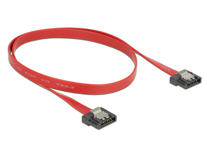 Delock SATA 6 Gb/s Kabel 50 cm rot FLEXI