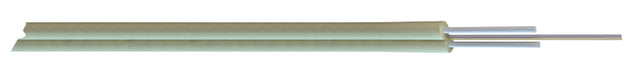 FTTH Micro-Dropkabel MDIC OS2 2E (1x2) 150N LSZH weiß 2,0x3,1mm G657A1 750m Box Meter