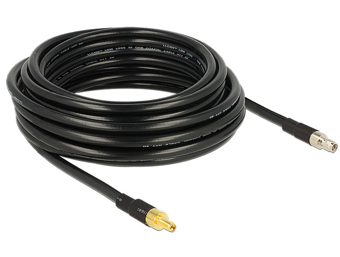 Delock Antennenkabel SMA Stecker > SMA Buchse CFD400 LLC400 10 m low loss