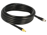Delock Antennenkabel RP-SMA Stecker > RP-SMA Buchse CFD400 LLC400 5 m low loss