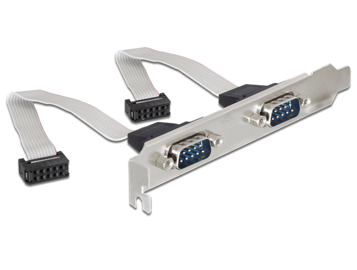 Delock PCI Express x1 Karte zu 4 x Seriell, 1 x Parallel