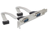Delock PCI Express x1 Karte zu 4 x Seriell, 1 x Parallel