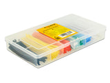 Delock Schrumpfschlauch Box 100-teilig farbig