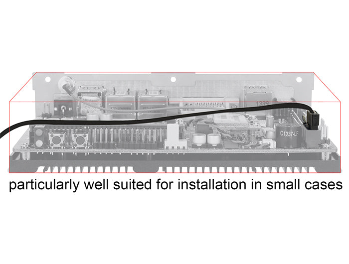 Delock SATA 6 Gb/s Kabel 70 cm schwarz FLEXI