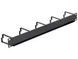 Delock 19″ Kabelmanagement Panel schwarz
