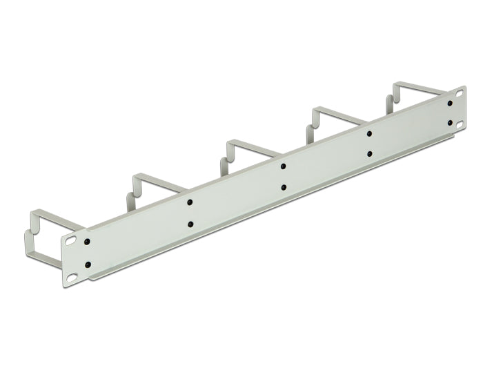 Delock 19″ Kabelmanagement Panel grau