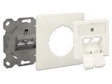Delock Netzwerk Anschlussdose Unterputz 2 Port RJ45 Cat.6A LSA