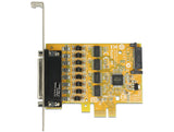 Delock PCI Express x1 Karte zu 4 x Seriell mit Spannungsversorgung