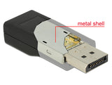 Delock Adapter DisplayPort 1.2 Stecker > HDMI Buchse 4K Passiv schwarz