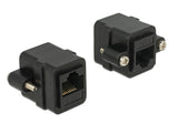 Delock Adapter RJ45 Buchse > RJ45 Buchse zum Einbau Cat.6 UTP