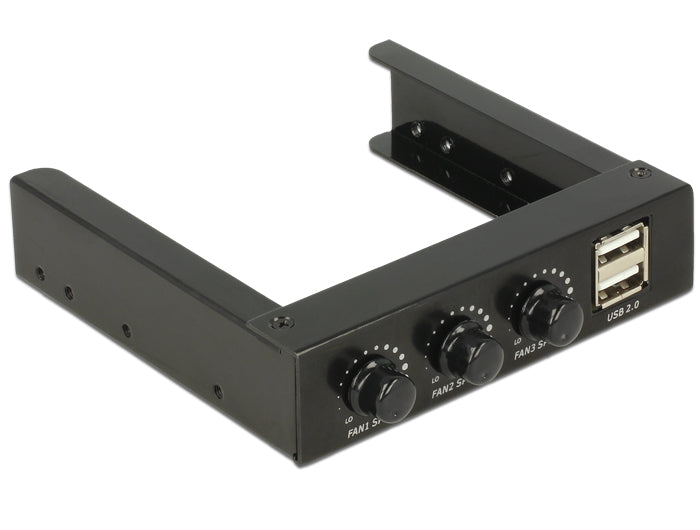 Delock Front Panel 3.5″ 2 x USB 2.0 und Lüftersteuerung