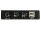 Delock Front Panel 3.5″ 2 x USB 2.0 und Lüftersteuerung