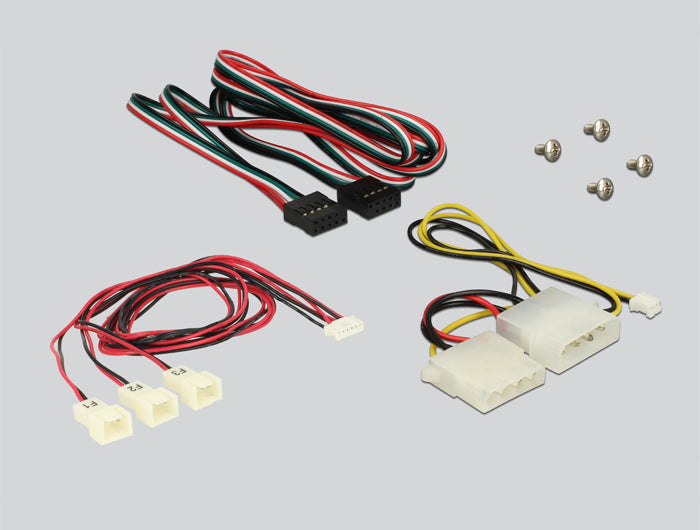 Delock Front Panel 3.5″ 2 x USB 2.0 und Lüftersteuerung