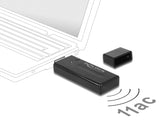 Delock USB Dualband WLAN ac/a/b/g/n Stick 867 + 300 Mbps