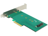 Delock PCI Express x4 Karte > 1 x intern NVMe M.2 Key M 110 mm - Low Profile Form Faktor