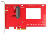 Delock PCI Express x4 Karte > 1 x intern U.2 NVMe SFF-8639
