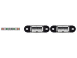 Delock Kabel USB 2.0 Pfostenbuchse 1,25 mm 8 Pin > 2 x USB 2.0 Typ-A Buchse zum Einbau 25 cm