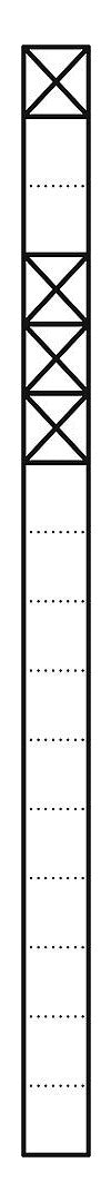 SIEDLE Kommunikations-Säule alu freisteh KSF 616-1/3 AG anthgr 4mod 230V-Integr