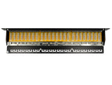 Delock 19″ Patchpanel 24 Port Cat.6 schwarz