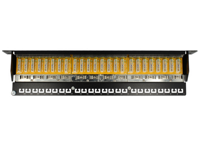 Delock 19″ Patchpanel 24 Port Cat.6 grau