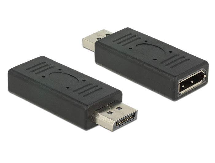 Delock Adapter DisplayPort 1.2 Stecker > DisplayPort Buchse Portschoner
