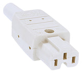 BACHMANN Heißgerätebuchse Kst IP20 ger 916.970 gr Schraubkl f.Schutzk.Stift