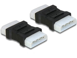 Delock Adapter 4 Pin Molex Stecker zu Stecker